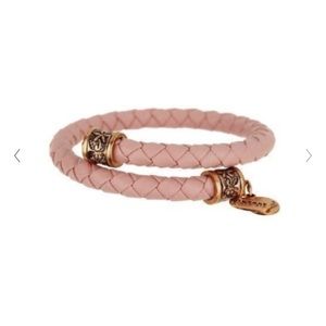 Alex and Ani Braided Leather Bangle